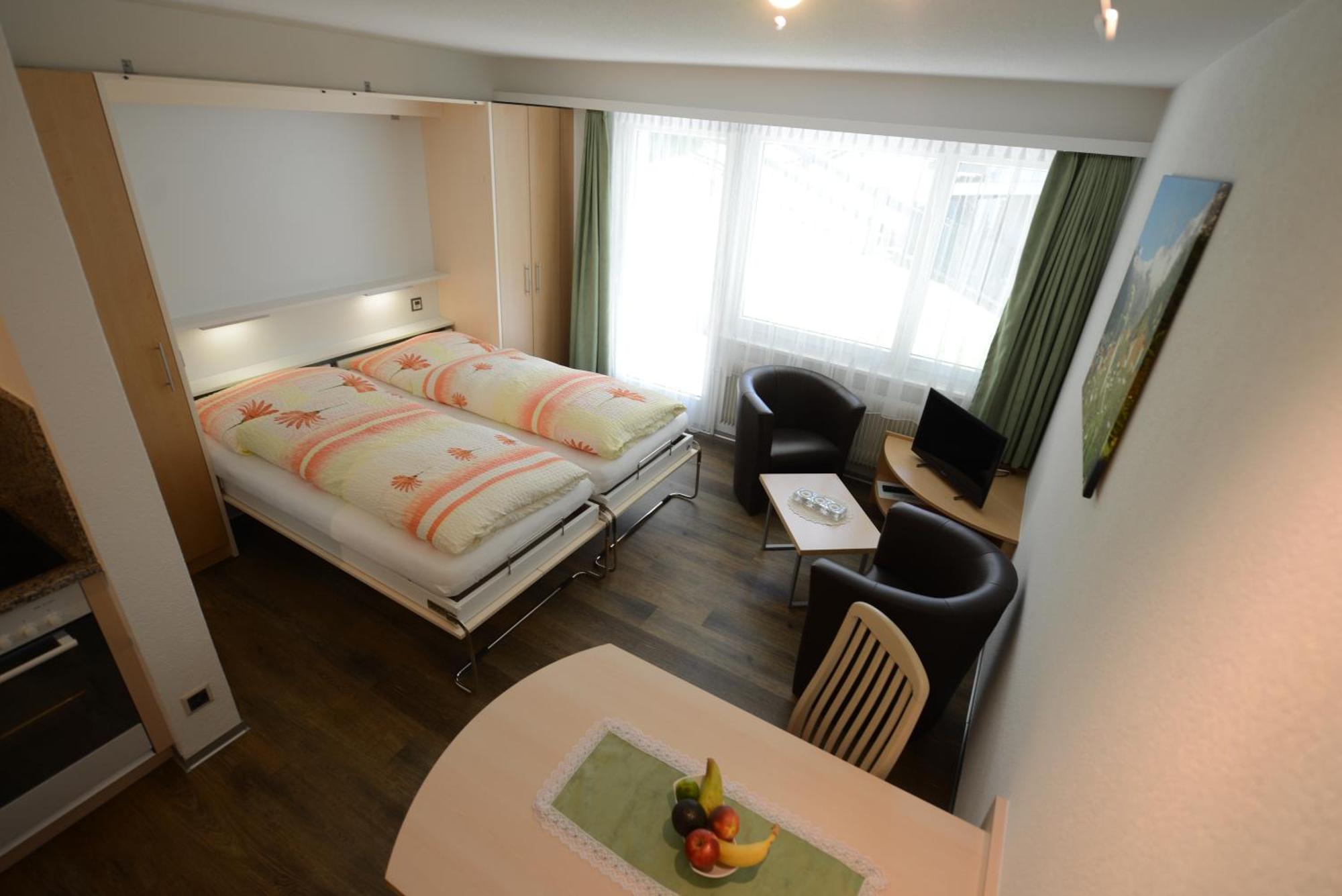 Haus Kandahar Saas Fee Værelse billede